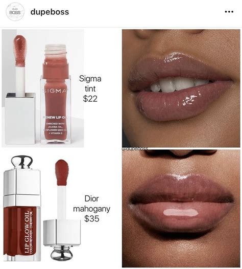 dior mahogany dupe|dior lip oil dupe.